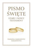 Pismo Święte Stary i Nowy Testament (Biblia Poznańska) Pamiątka Sakramentu Małżeństwa