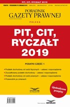 PIT CIT Ryczałt 2019 - pdf