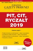 PIT, CIT, Ryczałt 2019 - pdf Podatki część 1