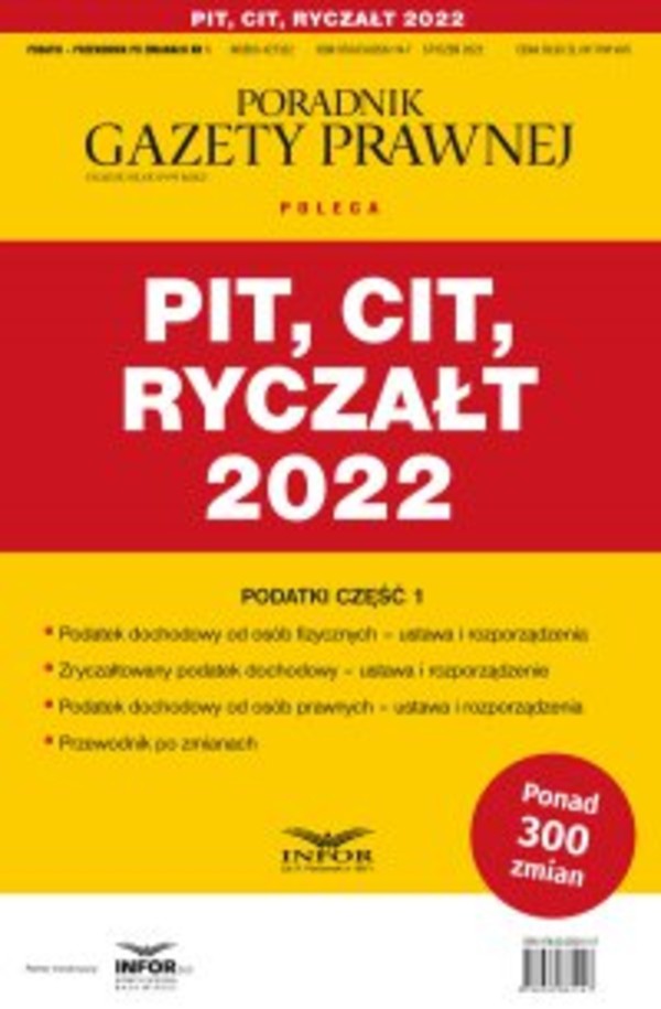 PIT, CIT, Ryczałt 2022 - pdf