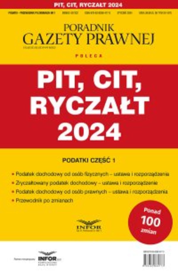 PIT, CIT, Ryczałt 2024 - pdf