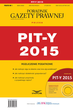PIT-Y 2015 poradnik Gazety Prawnej