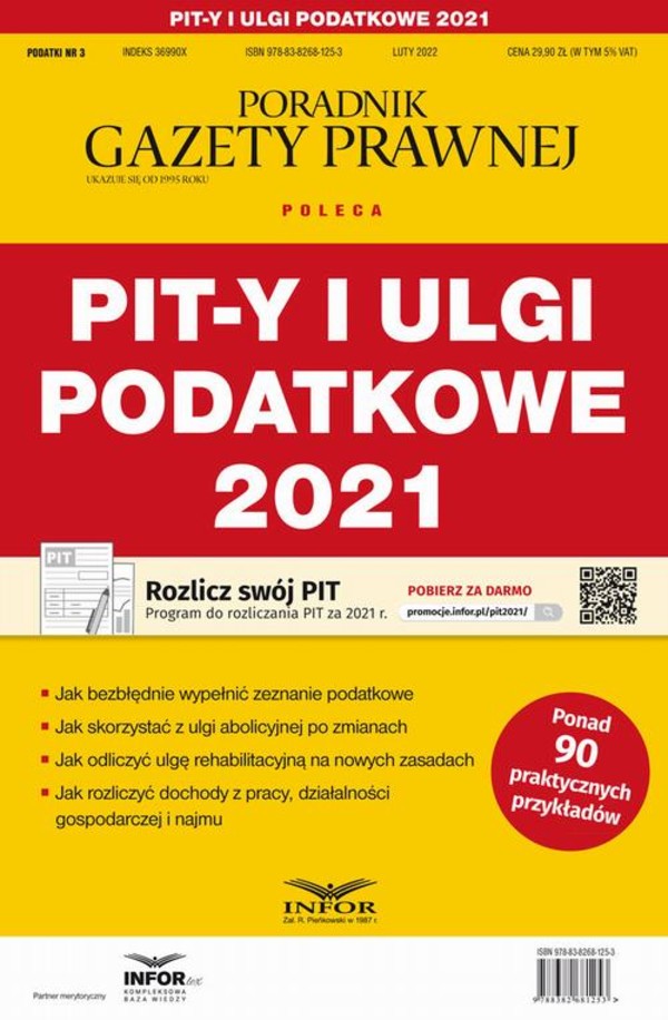 Pity i ulgi podatkowe 2021 - pdf