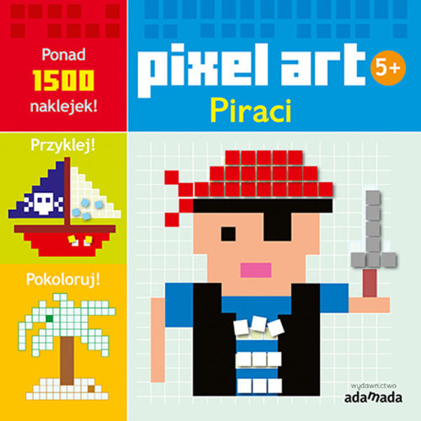 Pixel art. Piraci