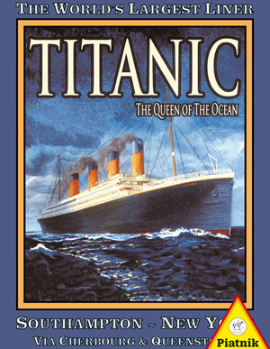 Puzzle Plakat Titanic 1000 elementów