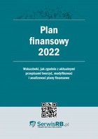 Okładka:PLAN FINANSOWY 2022 dla jednostek budżetowych i samorządowych zakładów budżetowych 