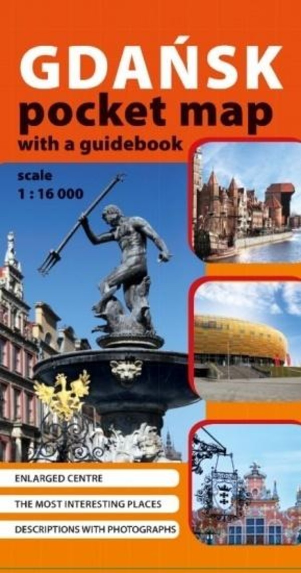 Gdańsk Pocket map with a guidebook / Plan kieszonkowy z przewodnikiem