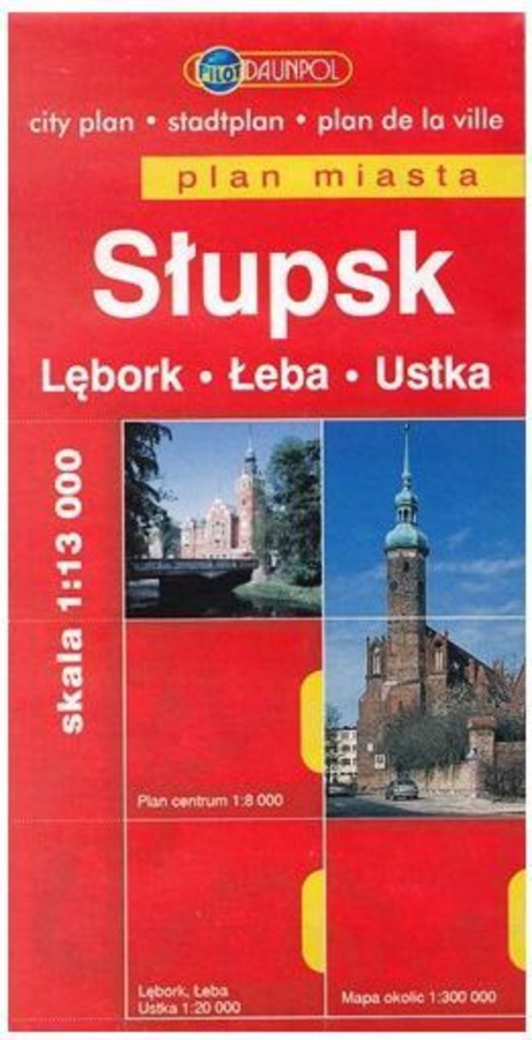 Słupsk Plan Miasta Skala: 1:13 000