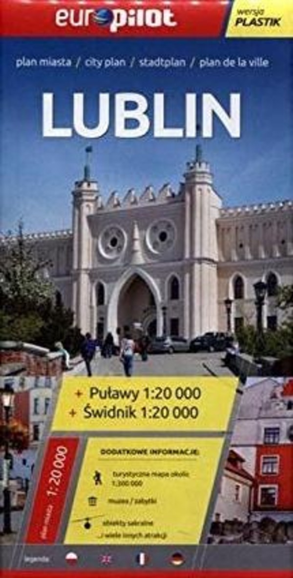 Lublin Plan Miasta Skala: 1:20 000