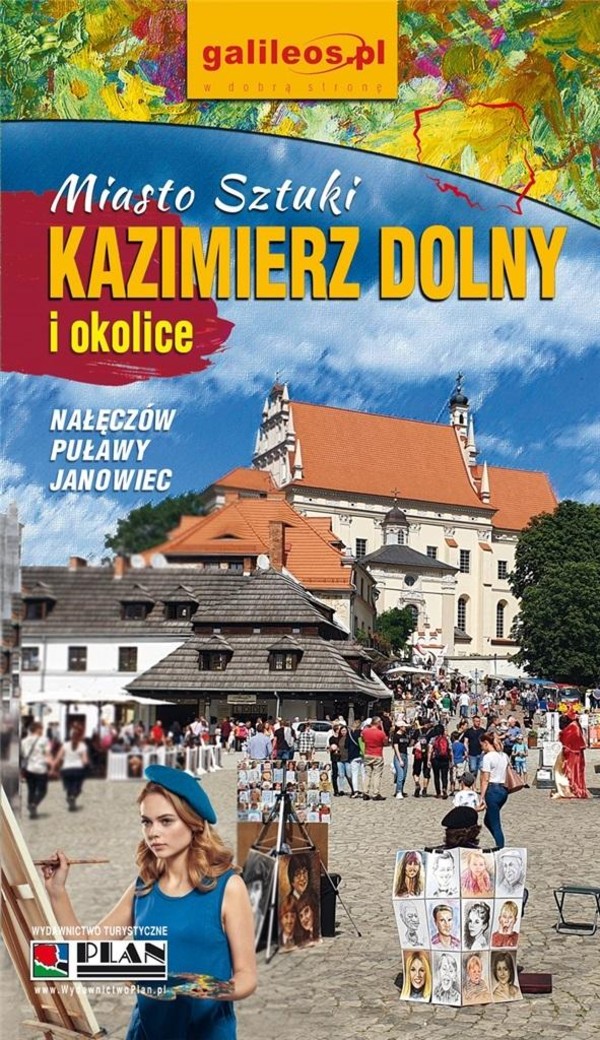 Plan miasta - Kazimierz Dolny i okolice