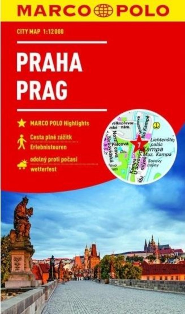 Praha Prag Praga Plan Miasta