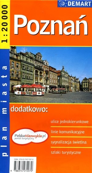 Plan miasta. Poznań Skala 1:20 000