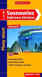 Plan miasta. Sosnowiec / Dąbrowa Górnicza. Skala 1:20 000