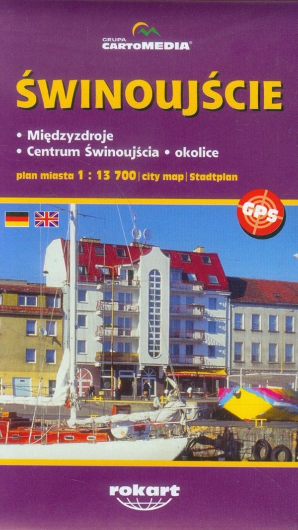 Plan miasta. Świnoujście / Międzyzdroje Skala 1 : 13 700