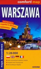 Plan miasta. Warszawa Skala 1:26 000