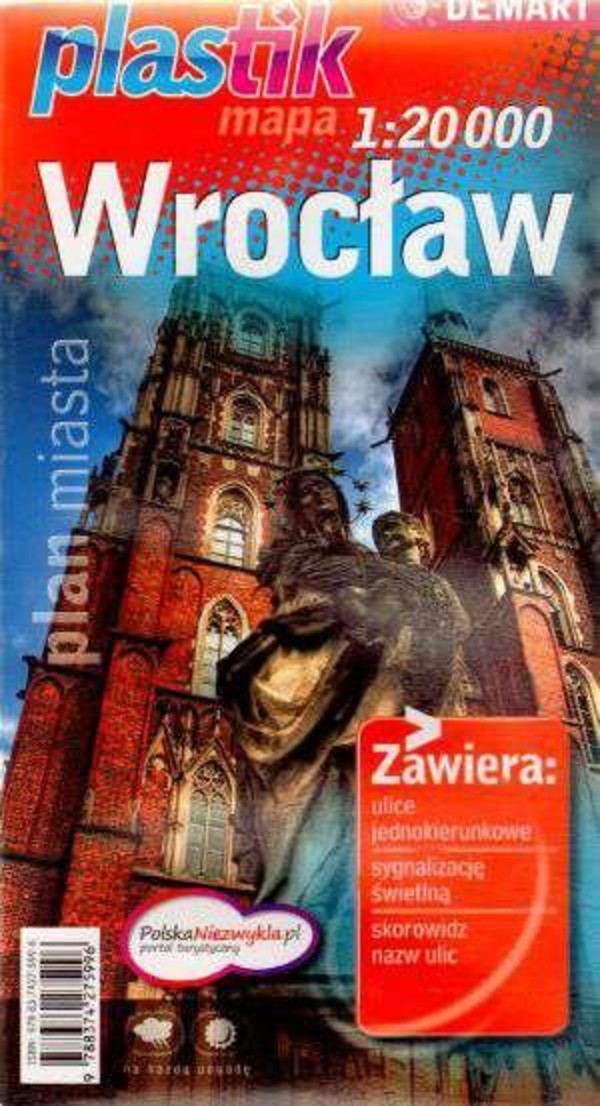 Plan miasta. Wrocław (plastik) Skala 1:20 000
