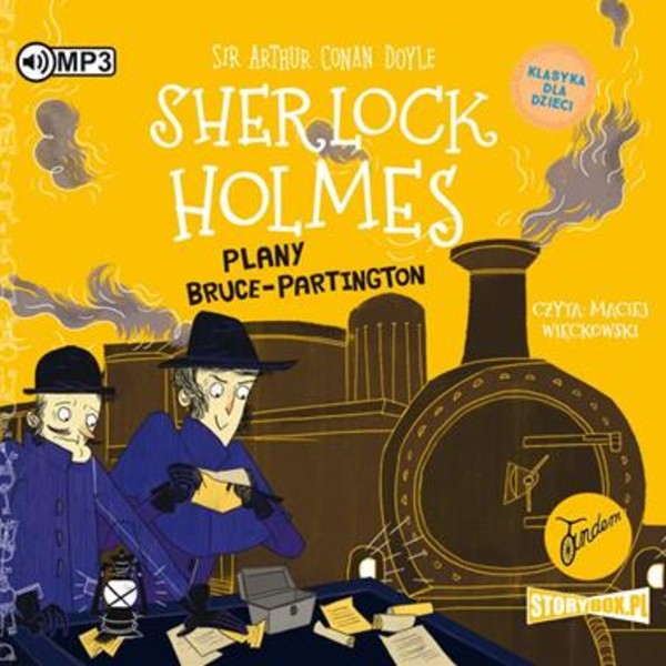 Plany Bruce-Partington Audiobook CD Audio Klasyka dla dzieci Sherlock Holmes Tom 17