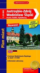 Plany miast. Jastrzębie-Zdrój / Wodzisław Śląski / Pszów / Radlin / Rydyłtowy. Skala 1:10000