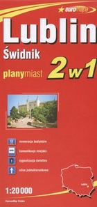 Plany miast. Lublin / Świdnik 2w 1 Skala 1:20 000