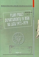 Plany pracy Departamentu IV MSW na lata 1972-1979