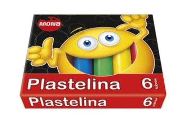 Plastelina Mona 6 kolorów