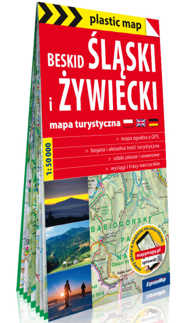 Beskid Śląski i Żywiecki Mapa turystyczna Skala: 1: 50 000