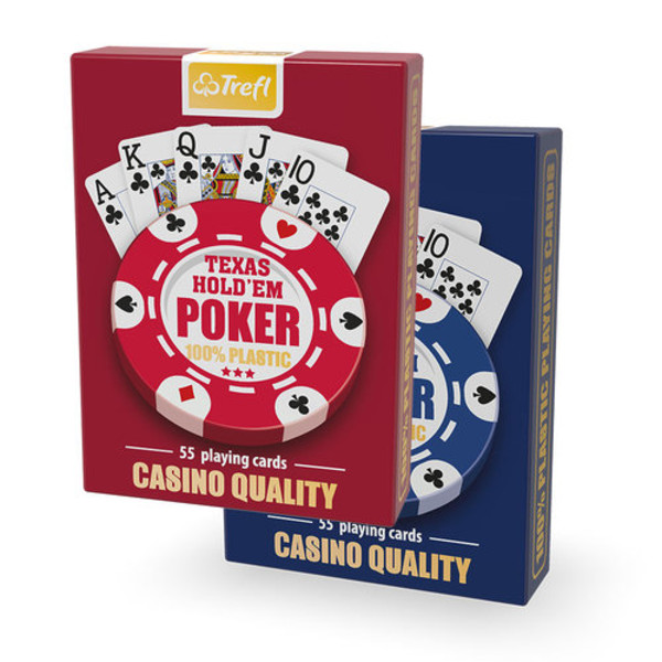 Texas Hold`em Poker - Casino Quality 100% Plastic