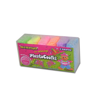 PlastoCoolki błyszczące 6 kolorów
