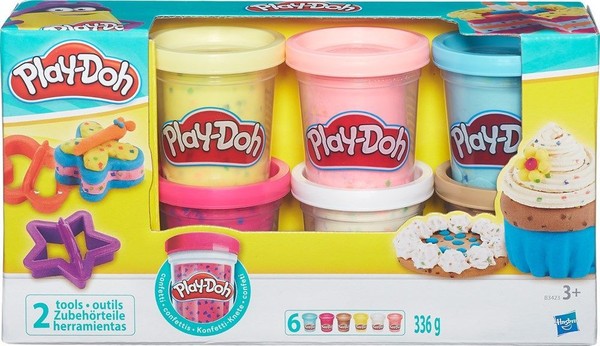 Play-Doh Konfetti 6 tub B3423