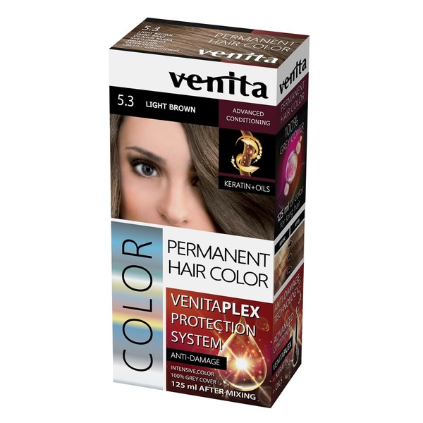 Plex Protection System 5.3 Light Brown Farba do włosów z systemem ochrony koloru