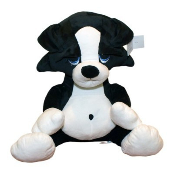 Pluszak Pies Bruno biało czarny 45 cm