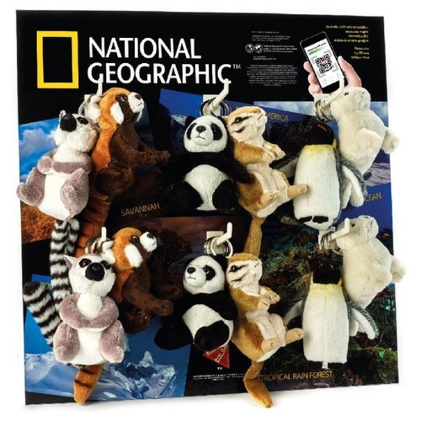 Brelok pluszowy zwierzak National Geographic