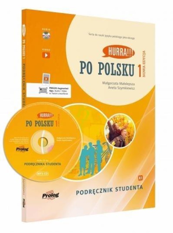 Hurra!!! Po Polsku Część 1 Podręcznik studenta + CD + aplikacja