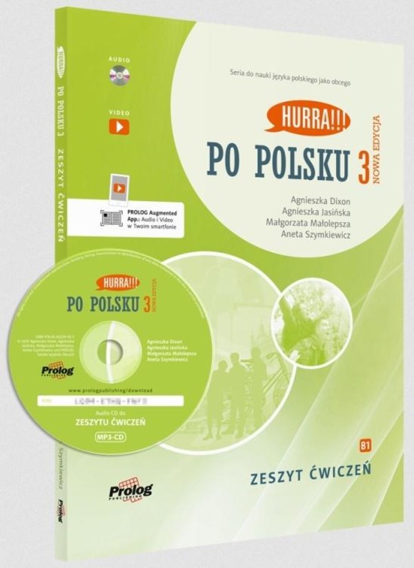 Hurra!!! Po Polsku 3 Zeszyt ćwiczeń + CD Nowa edycja