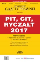 Podatki cz.2 PIT, CIT, RYCZAŁT 2017 - pdf