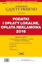 Podatki i opłaty lokalne, opłata reklamowa 2016 - pdf