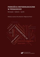 Podejścia metodologiczne w pedagogice - pdf Koncepcje - badania - wyniki