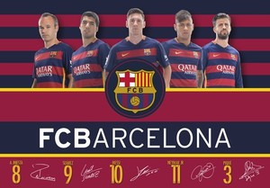 Podkładka na biurko FC Barcelona Barca Fan 4