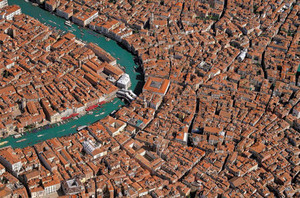 Podniebne widoki Wenecja
