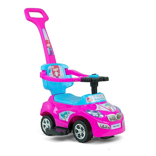 Pojazd dla dzieci - Happy Pink-Blue