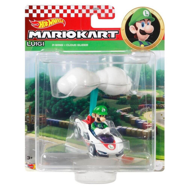 Pojazd-lotnia Mario Kart Luigi P-Wing