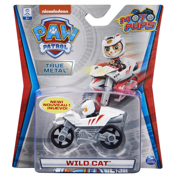 Pojazd Psi Patrol Die-Cast Moto Wild Cat