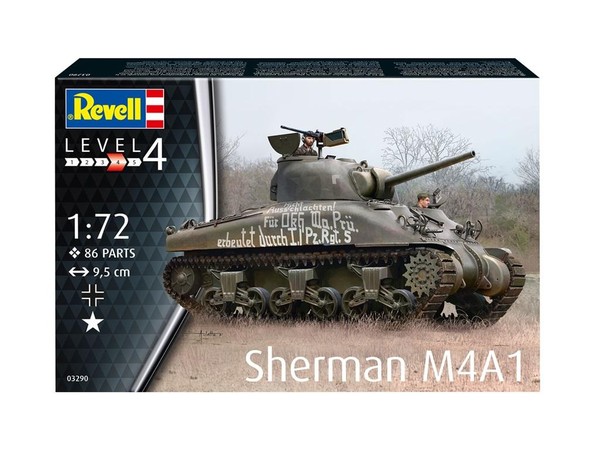 Model do sklejania Pojazd Sherman M4A1