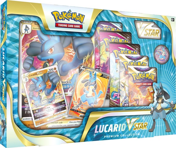 Gra Pokemon TCG: V Star Lucario Premium Collection