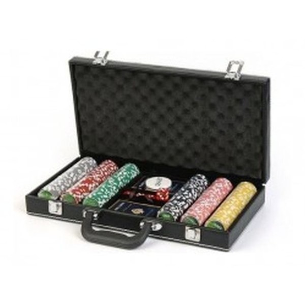 Poker Set w metalowej skrzyni (300 żetonów)