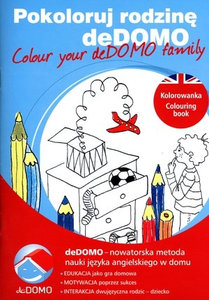 Pokoloruj rodzinę deDOMO / Colour your deDOMO family Kolorowanka