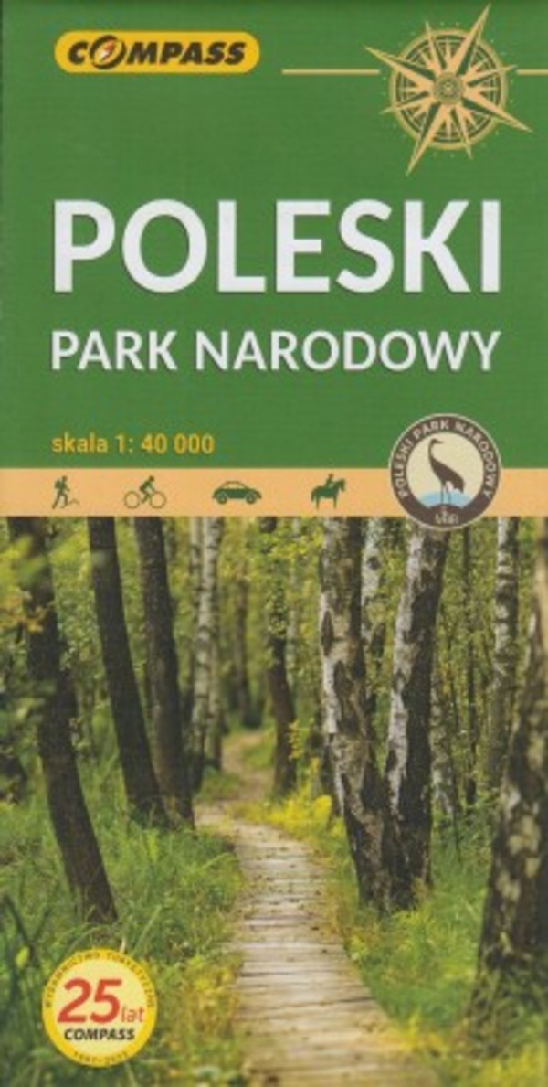 Poleski Park Narodowy Mapa turystyczna Skala: 1:40 000