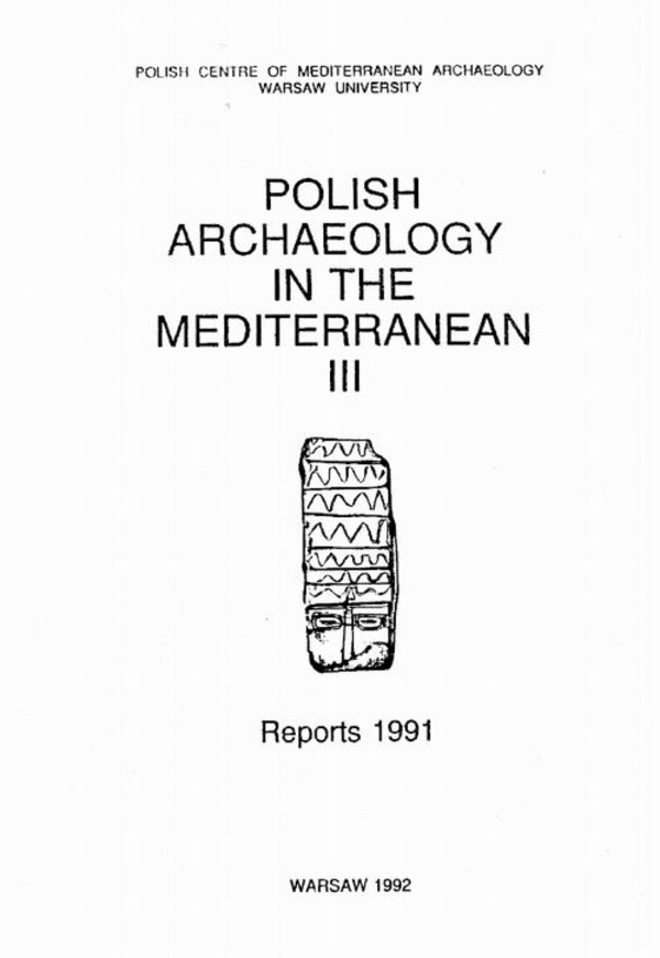 Polish Archaeology in the Mediterranean 3 - pdf