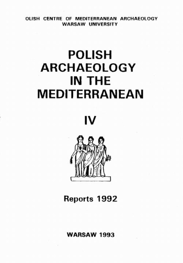 Polish Archaeology in the Mediterranean 4 - pdf