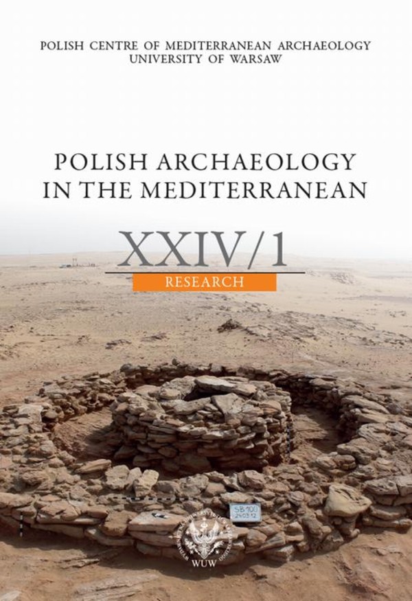 Polish Archaeology in the Mediterranean 24/1 - pdf